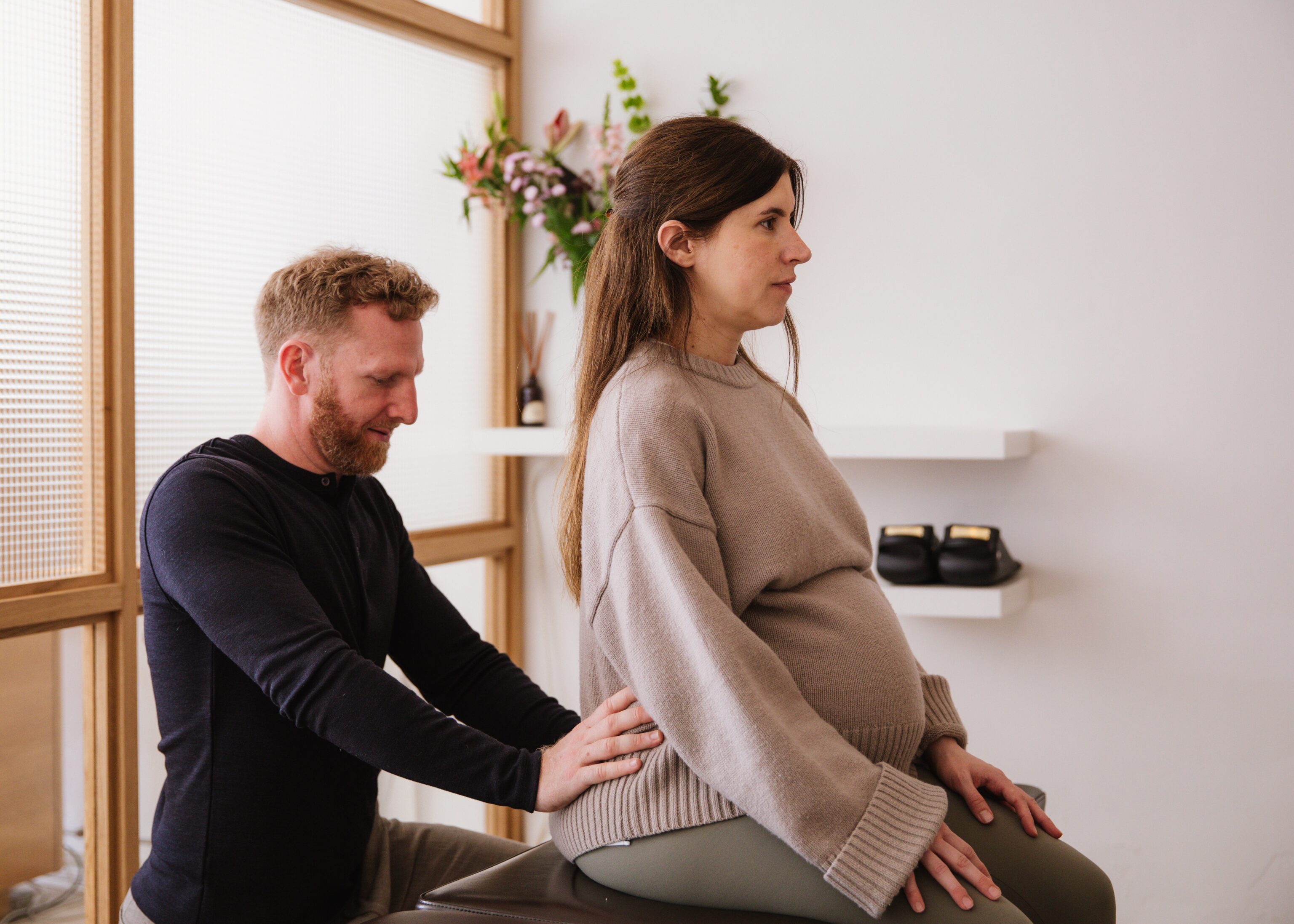 Zwanger naar de chiropractor